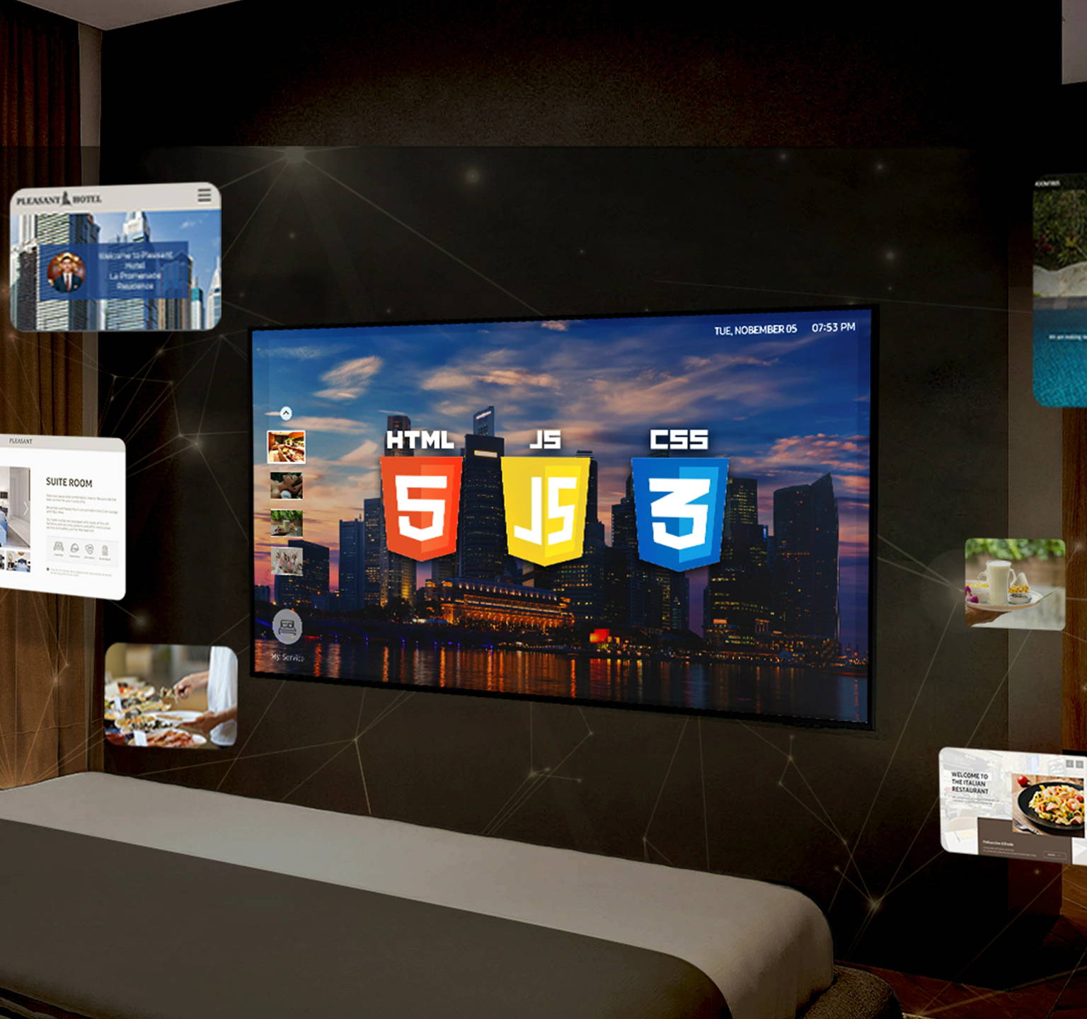 Samsung AU800 Series Hospitality TV Television