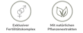Icons Fertilitätskomplex & natürliche Pflanzenextrakte