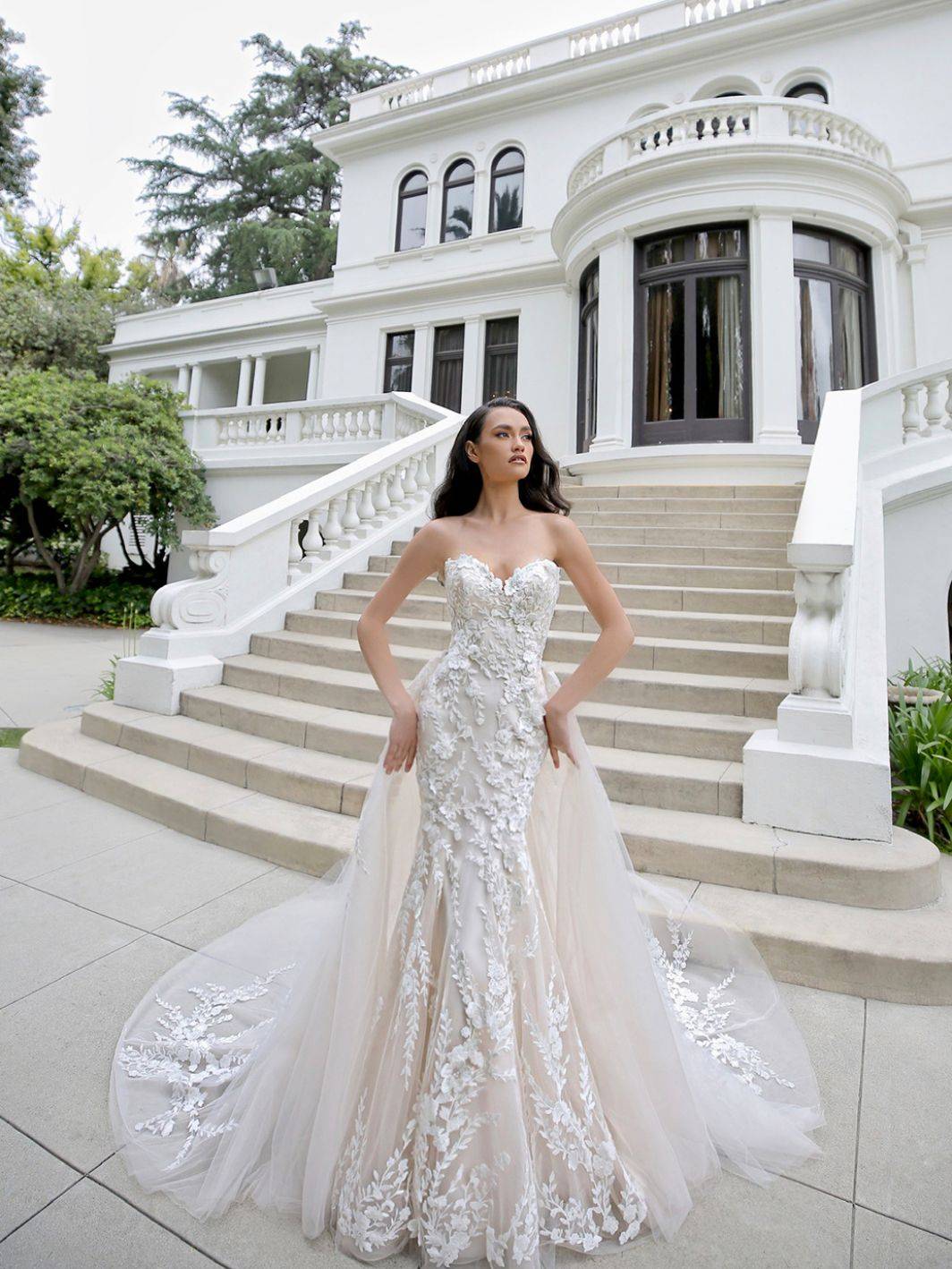 EDDY K ITALIA BRIDE LA WEDDING DRESS