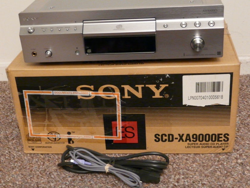 SONY SCD XA9000ES - REFERENCE MULTICHANNEL SACD PLAYER, THE VERY BEST!