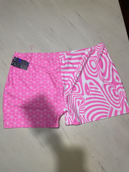Electricity High Waist Shorts