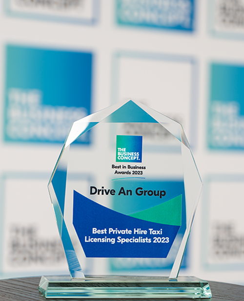 city of wolverhampton private hire licence, private hire licence, private hire taxi licence, wolverhampton private hire licensing application, ashfield district council licence, imran ilyas, drive an app, best private hire specialist 2023, multi-award one-stop shop, the business concept award, e2 award of excellence