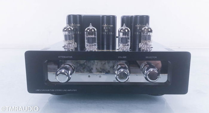 Audio Space Line-2 Stereo Tube Preamplifier (New Tubes)...