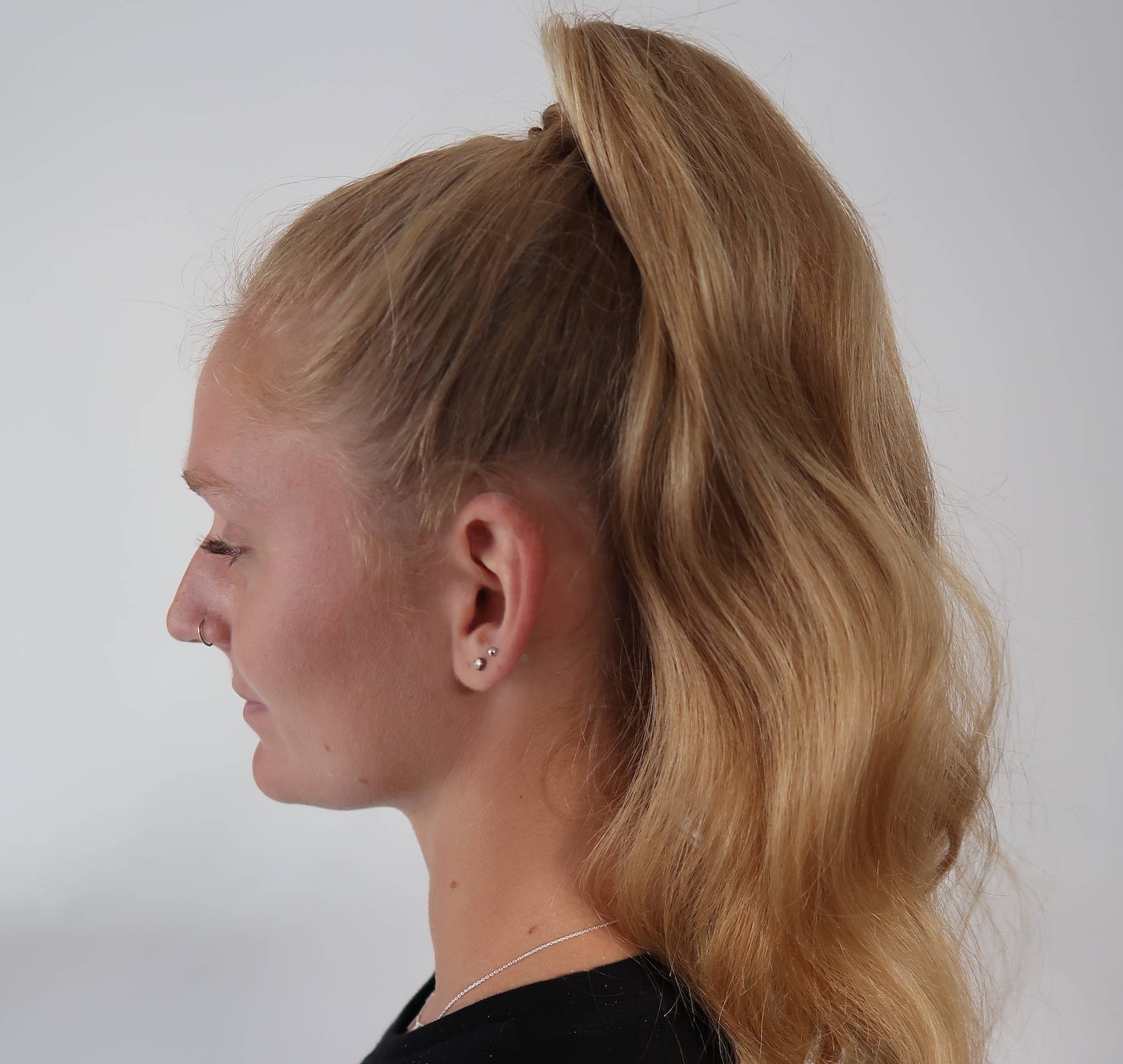 High ponytail hair tutorial winter hairstyles