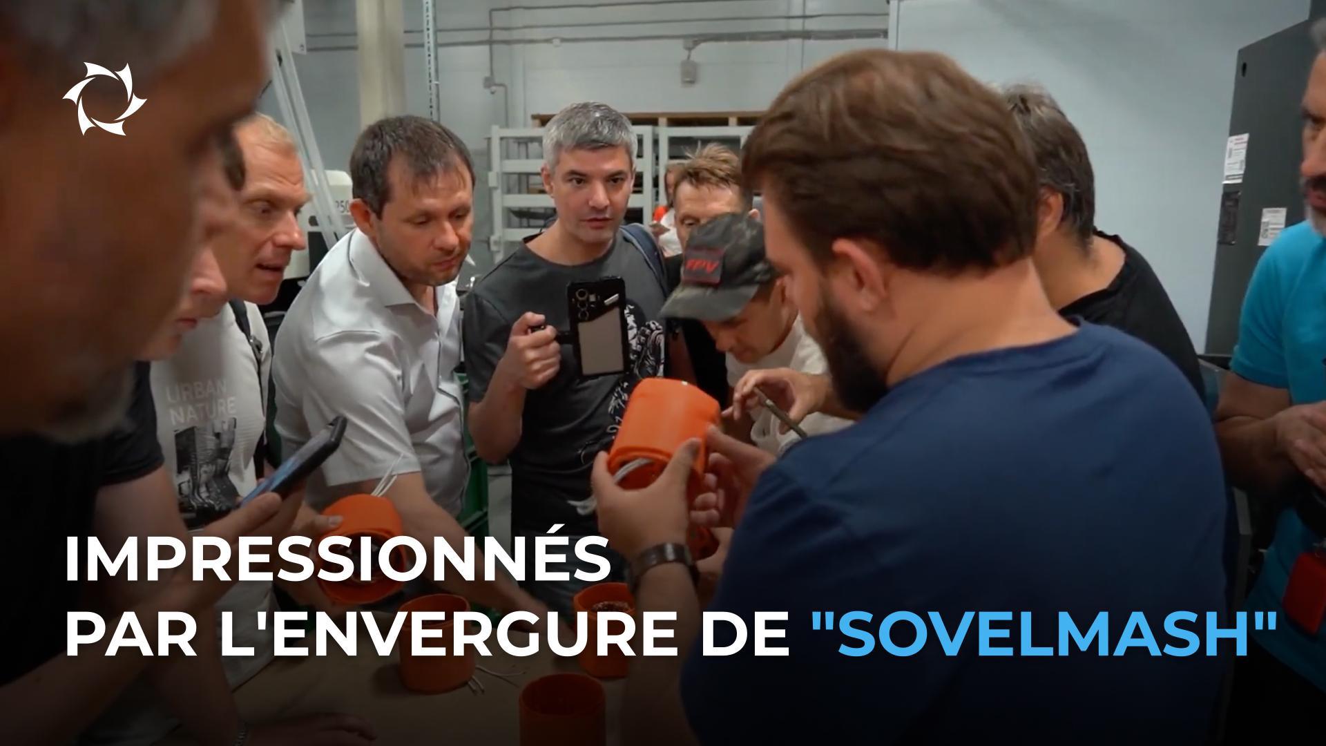 La société "Sovelmash" a ouvert ses portes aux participants du projet originaires de Russie