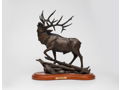 Elk Scultpure Wilderness Song by Terrell O'Brien