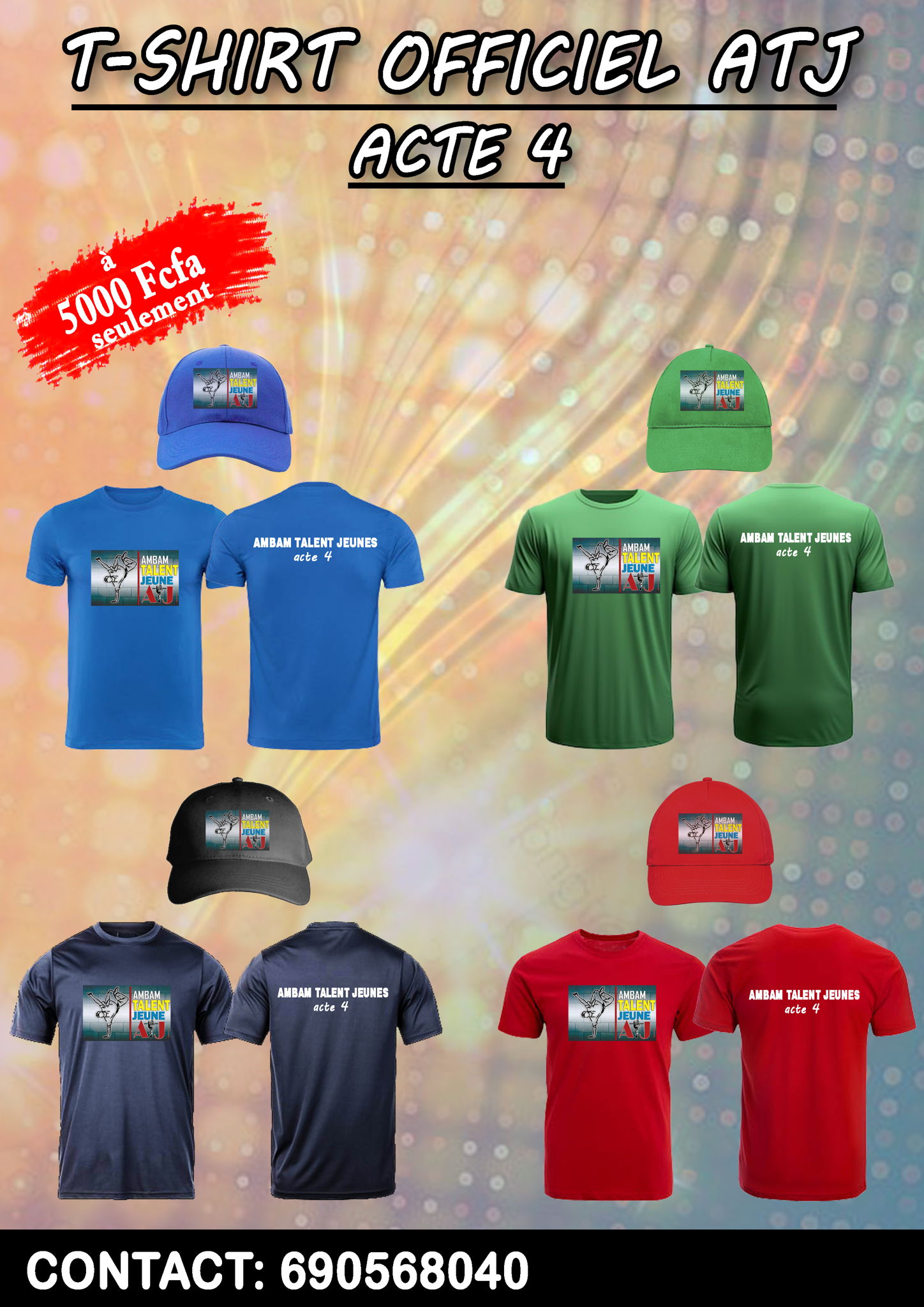 T-shirts ATJ, 4e édition 