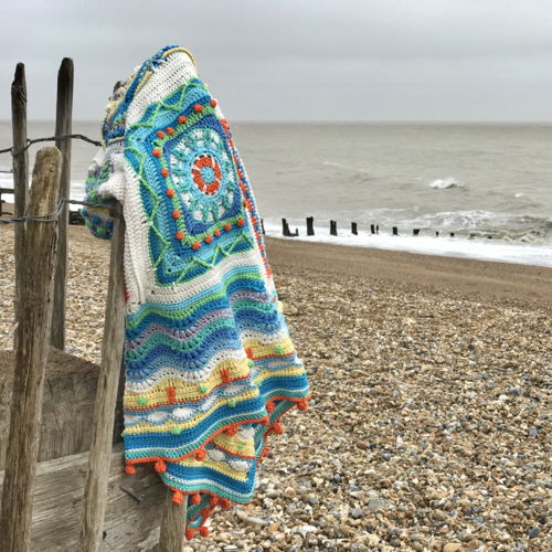 Manta para pentear a praia CAL