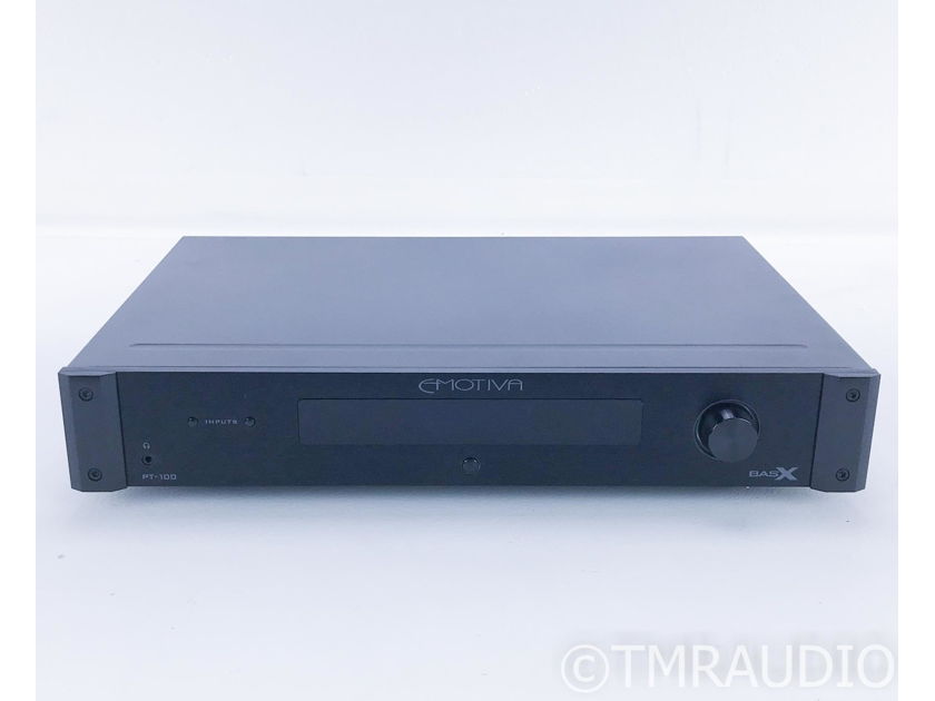 Emotiva BASX PT-100 Stereo Preamplifier PT100; Remote (16679)