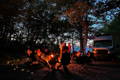 Storyteller overland campervan campfire mode