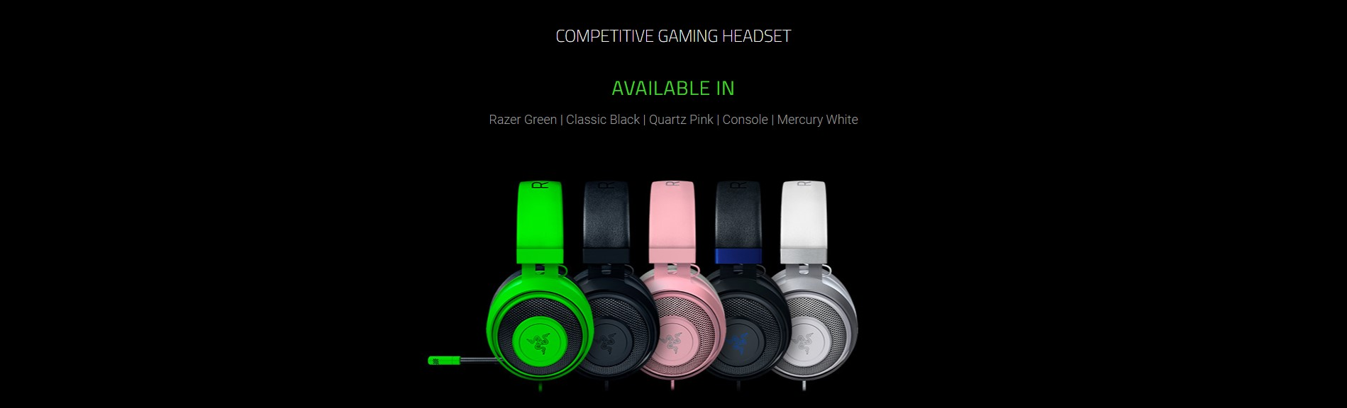 Razer Kraken Green Headset HiFi Corporation