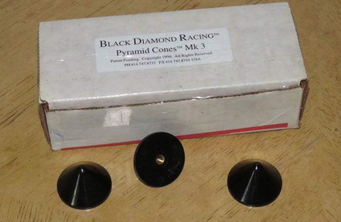 Black Diamond Racing Pyramid Cones Mk 3