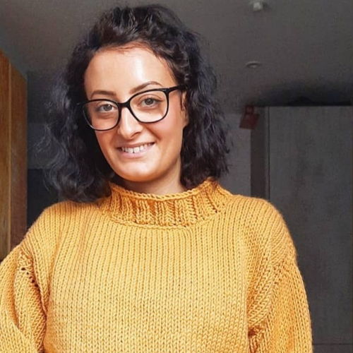 Knitting pattern: Oversized, simple sweater