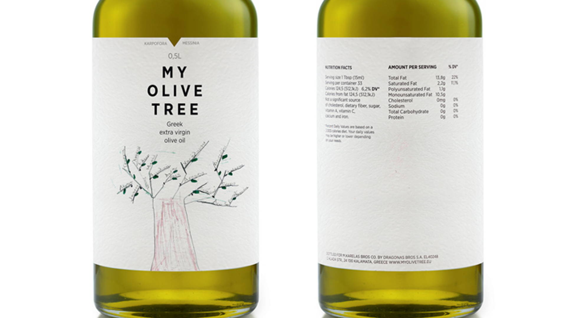 Featured image for The Dieline Package Design Awards 2013: Dairy, Spices, Oils, Sauces, & Condiments, 3rd Place - My Olive Tree 