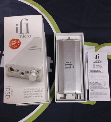 iFi Micro iDSD USB DAC and Headphone Amplifier