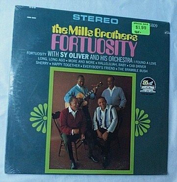 Mills Brothers LP-Fortuosity-orig - 1968 SEALED ALBUM-s...