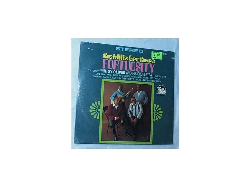 Mills Brothers LP-Fortuosity-orig - 1968 SEALED ALBUM-superb vocal harmonies