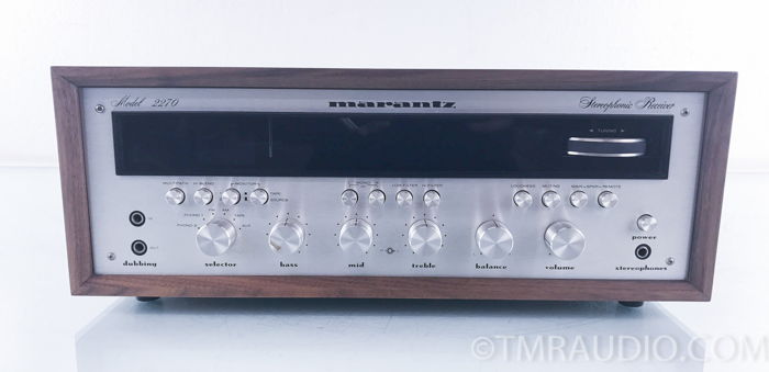 Marantz  2270  Vintage AM / FM Stereo Receiver; Walnut ...