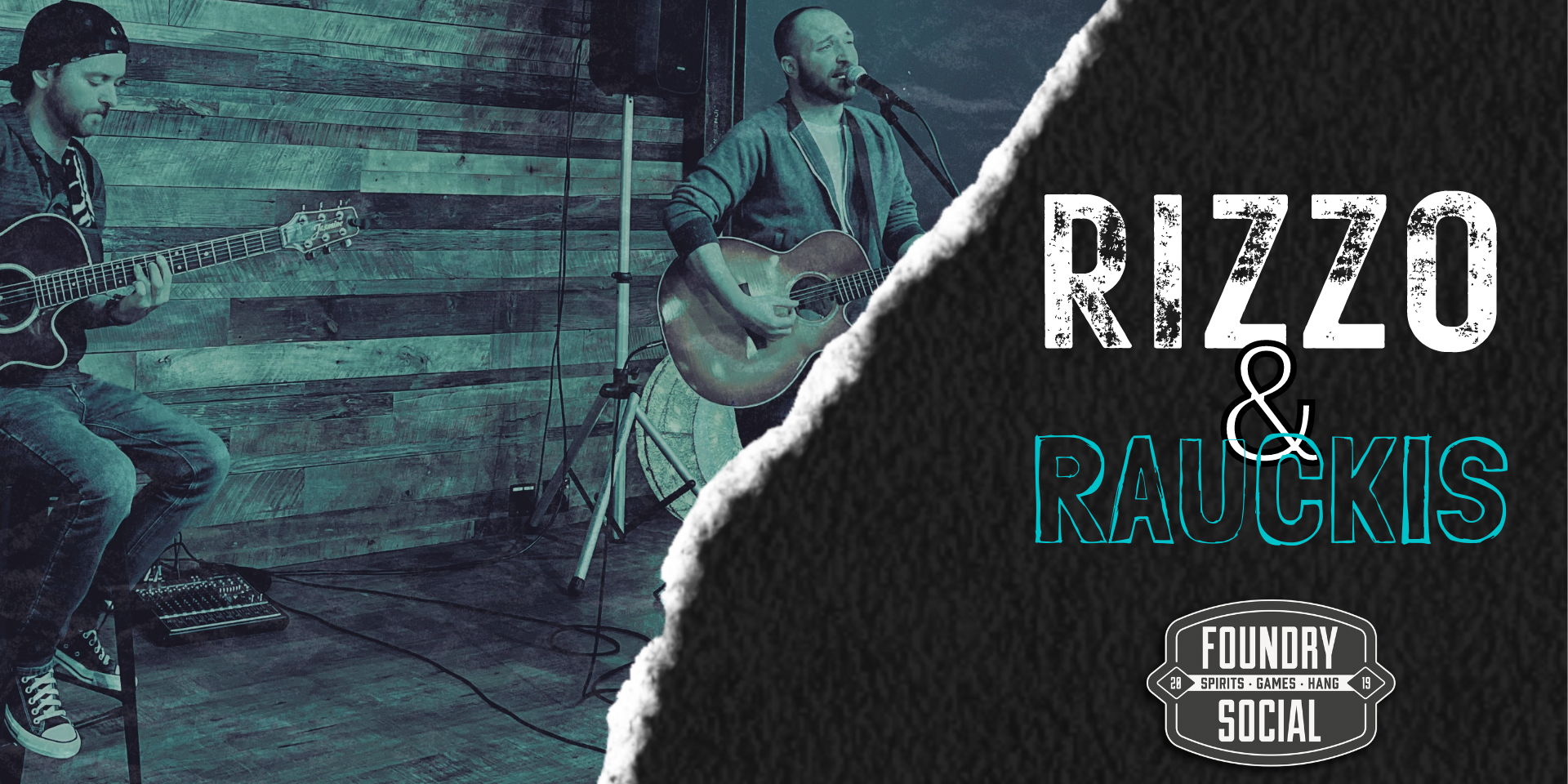 Rizzo & Rauckis LIVE at Foundry Social promotional image