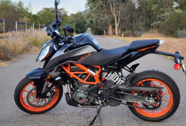 2021 KTM 390 DUKE motorcycle for rent near San Diego, CA