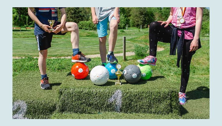 Sportlichen Soccergolf Kindergeburtstag in Ottendorf feiern