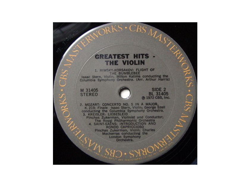 Columbia / STERN-ZUKERMAN, - Violin Greatest Hits, NM-!