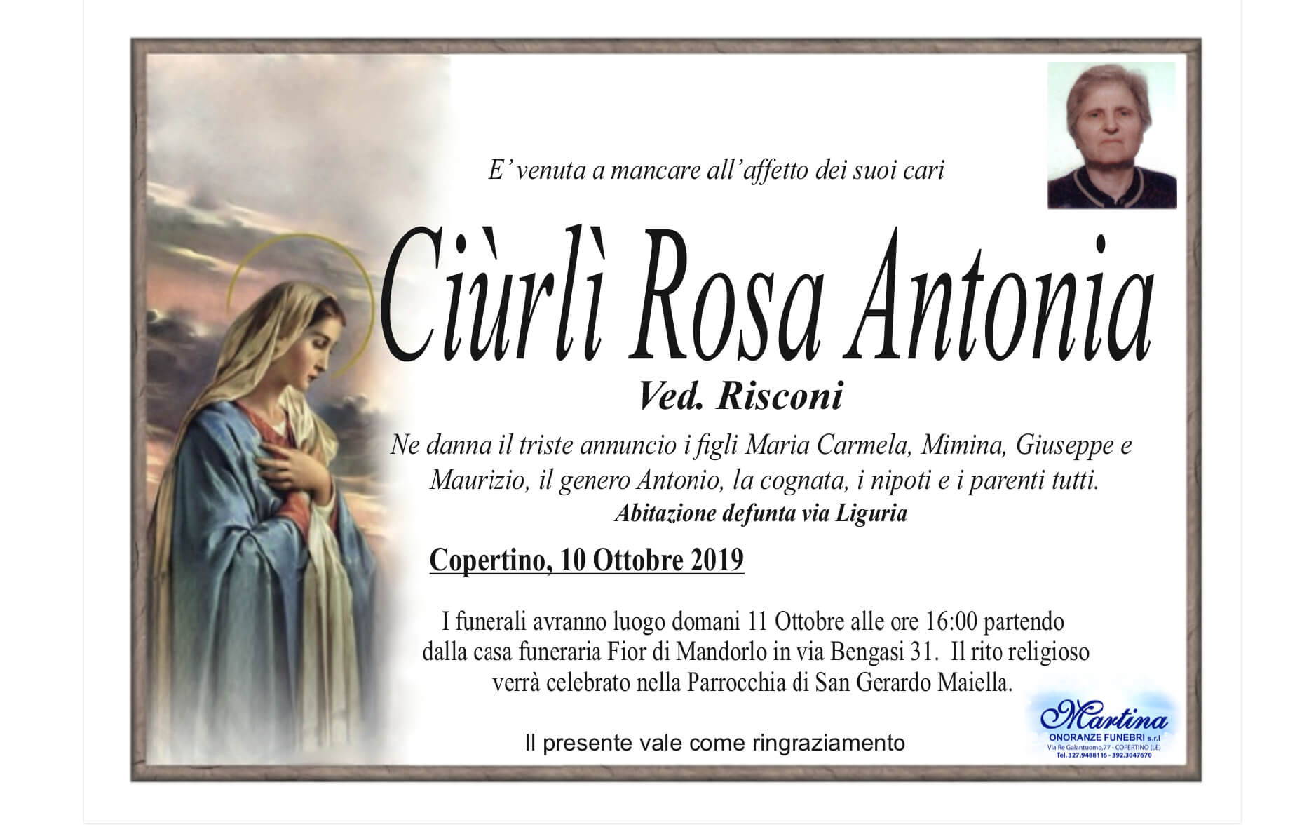 Rosa Antonia Ciùrlì