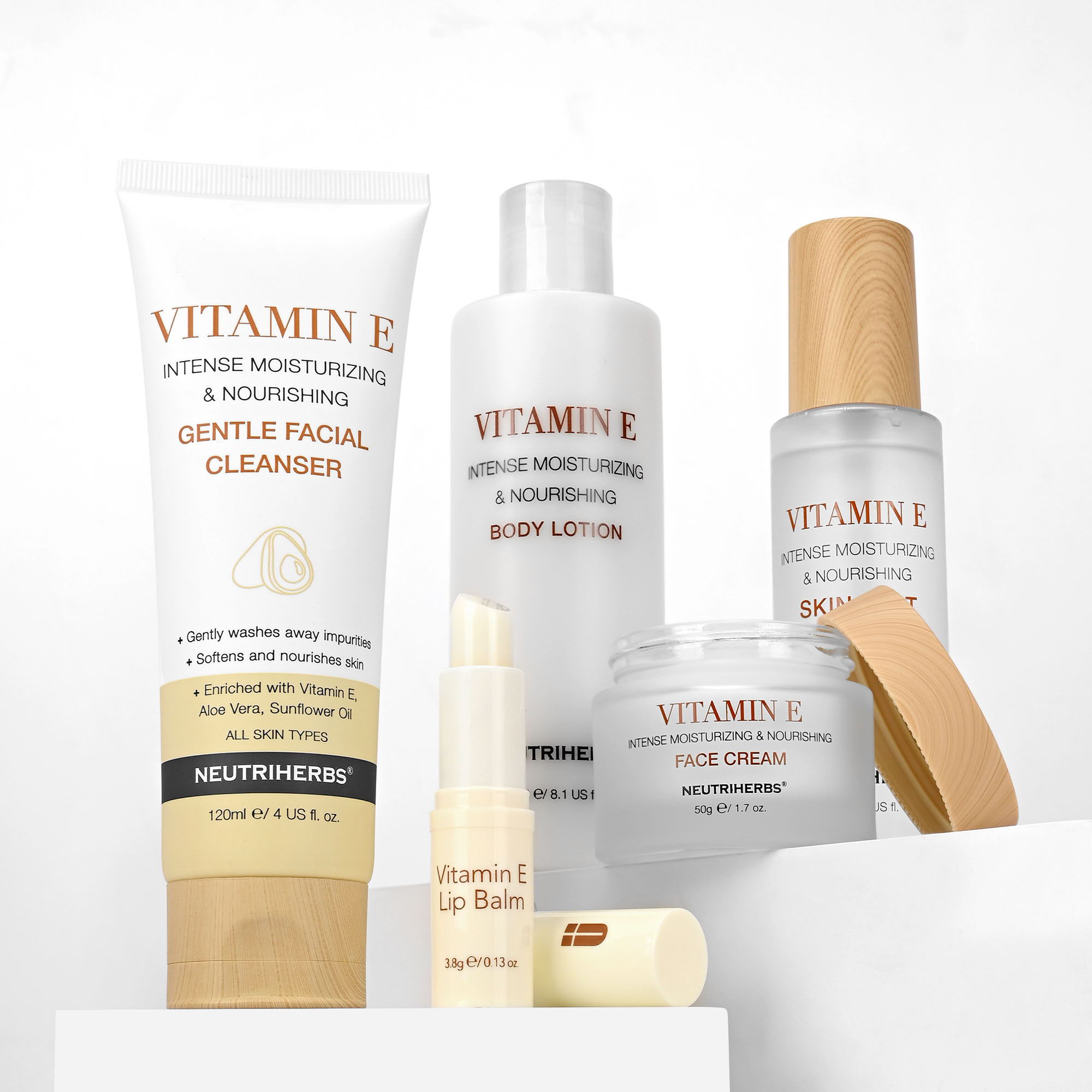 Wholesale neutriherbs vitamin e series skincare product for skin hydration