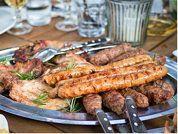 Photo of CRAFT BUTCHER MIXED GRILL Chicken, Bratwurst, Burgers! (FROZEN)