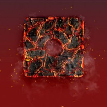 Burning Charcoal - Фотошоп экшен, сжигающий уголь и все вокруг