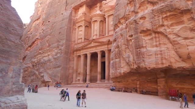 The ancient city of Petra