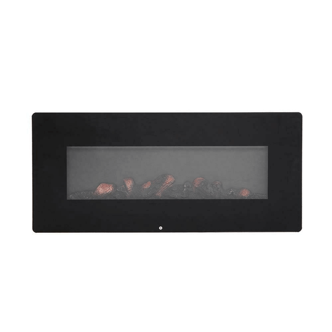 Recessed Mounted Electric Fireplace with Timer & Auto-shutoff