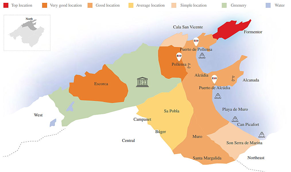  Balearic Islands
- Properties Mallorca North