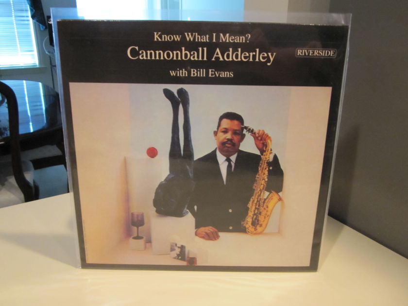 CANNONBALL ADDERLEY WITH BILL EVANS  KNOW WHAT I MEAN, ALTO LP