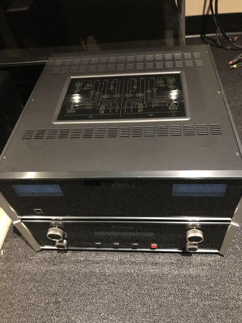 McIntosh c500p and c500c two piece preamp