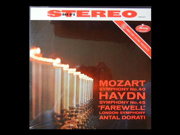 MOZART/HAYDN/ - SYMPHONY NO. 40--SYMPHONY NO. 45 ''FARE...