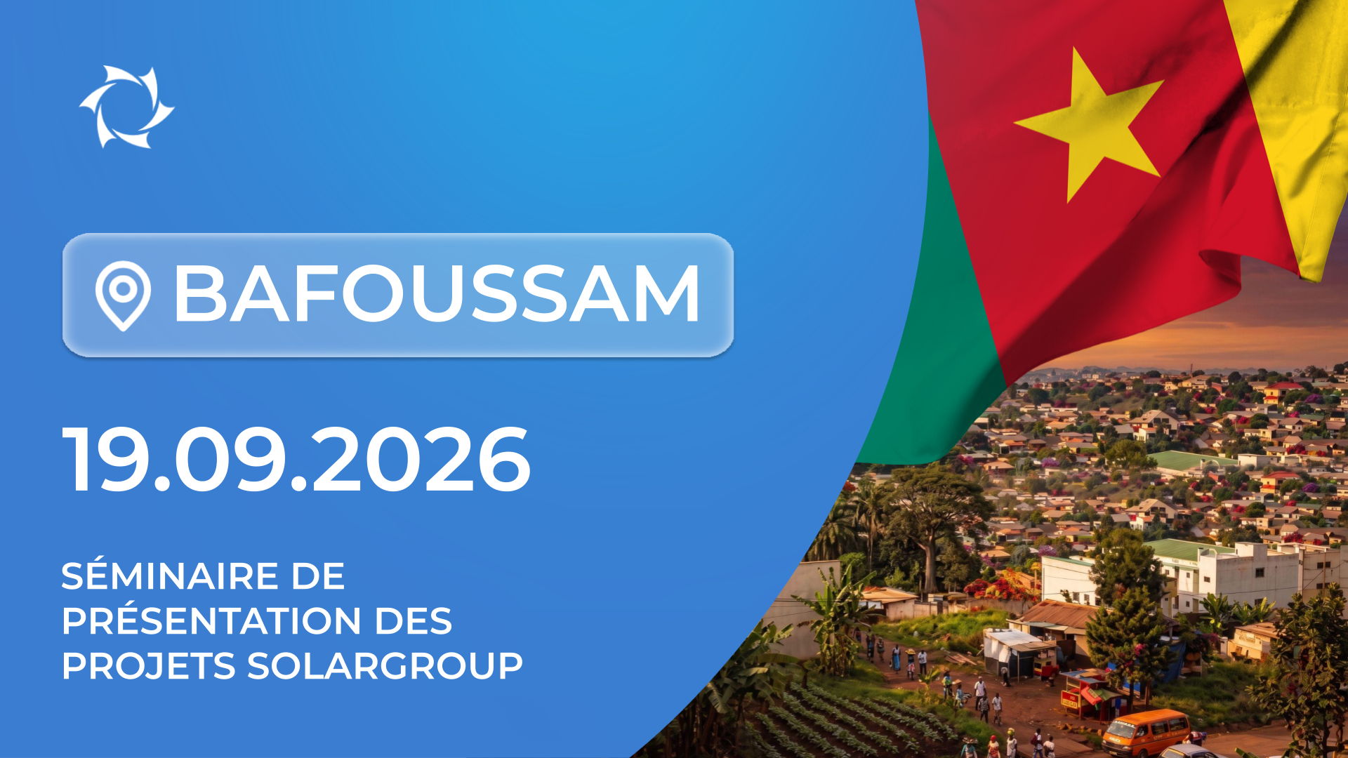 Séminaire de présentation des projets SOLARGROUP à Bafoussam (Cameroun)