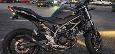 2022 SUZUKI SV650 motorcycle for rent near Goose Creek, SC