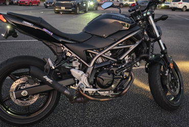 2022 SUZUKI SV650 motorcycle for rent near Goose Creek, SC