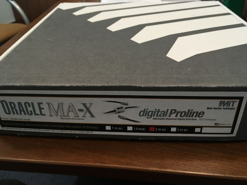 MIT Cables ORACLE MA-X PROLINE DIGITAL AES/EBU 2.0M