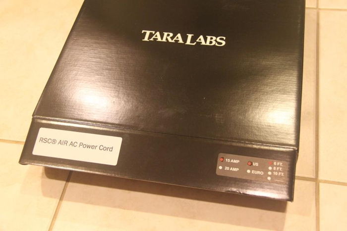 Tara Labs RSC Air Reference Power Cable