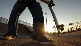 open airea skate area