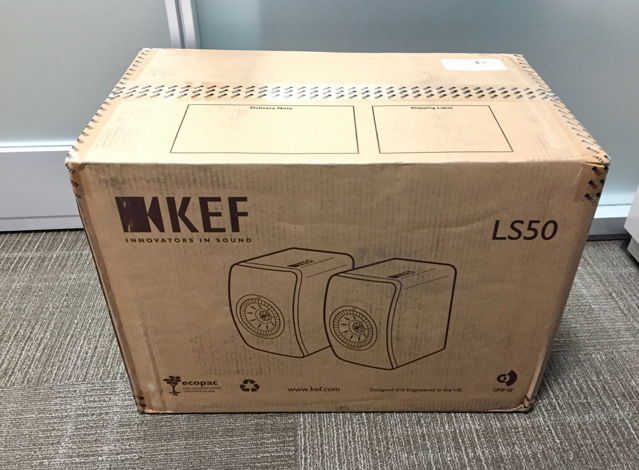 KEF LS50 BRAND NEW in Sealed Box Black finish