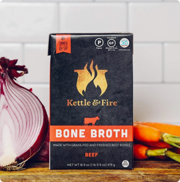 bone broth benefits kettle and fire