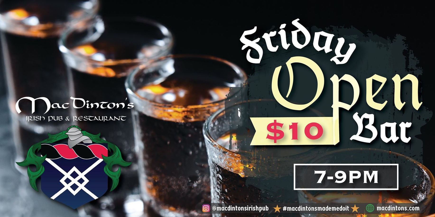 $10 Happy Hour promotional image