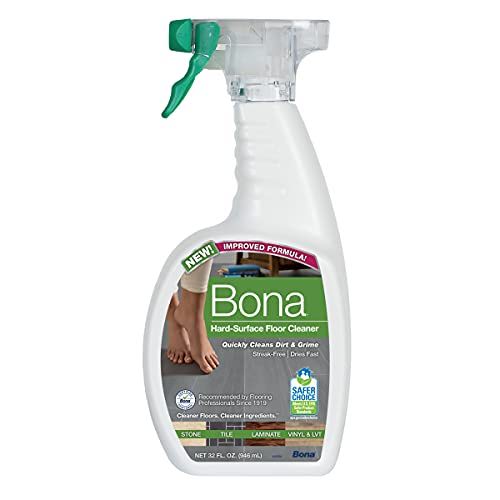 Bona HardSurface Floor Cleaner Spray vs Rejuvenate Luxury Vinyl Floor Cleaner Slant