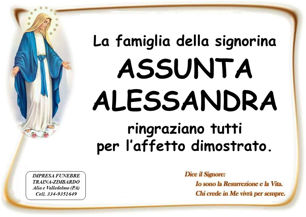 Alessandra Assunta