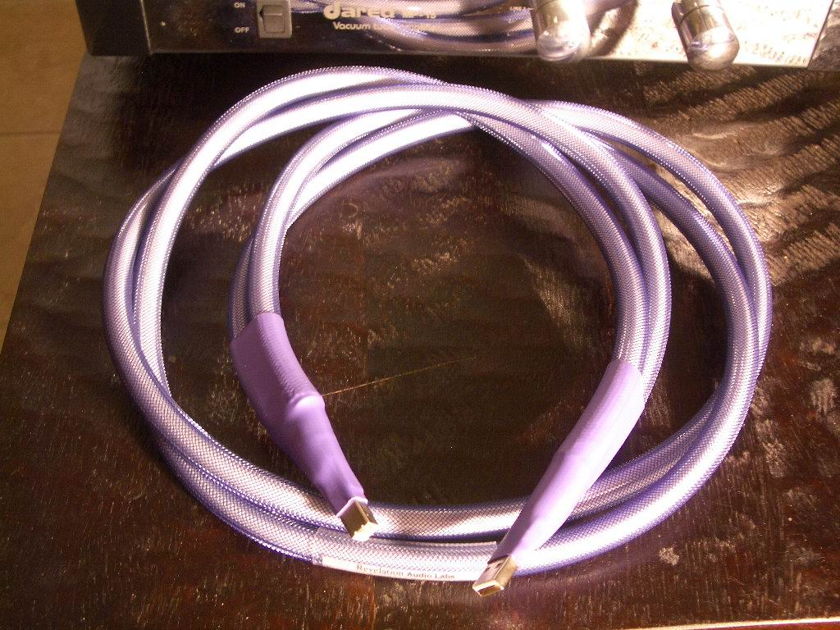"New" Revelation Audio Labs "Prophecy" Dual Conduit USB 2.0 Cryo Treated 5N Solid Silver