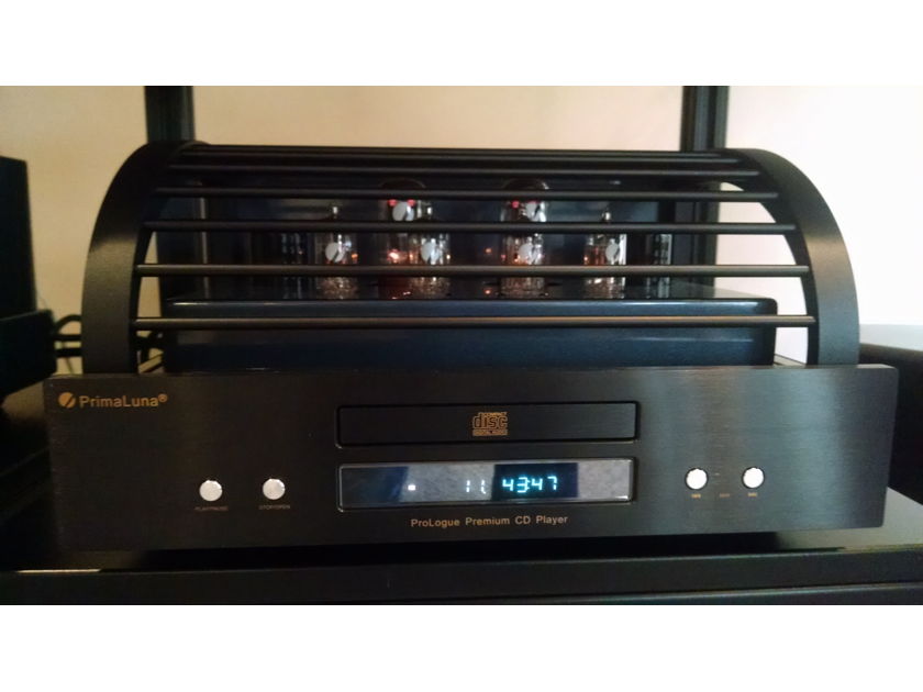 PrimaLuna Prologue Premium Eight CD Player (Black) 1 year old - 50 hours - This is the PREMIUM not the Classic