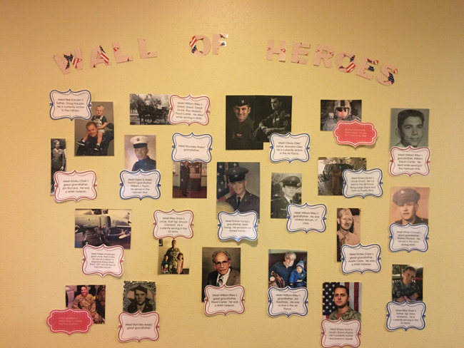 Wall of Hero's 2018